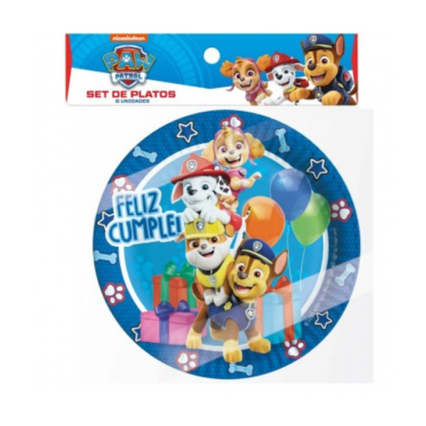 Servilletas paw patrol (10 unidades)