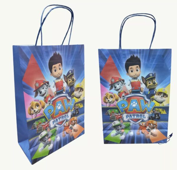 BOLSA 22*32 CM UNIDAD PAW PATROL