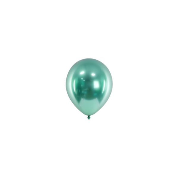 Globo Latex Cromo Verde R12 12unds