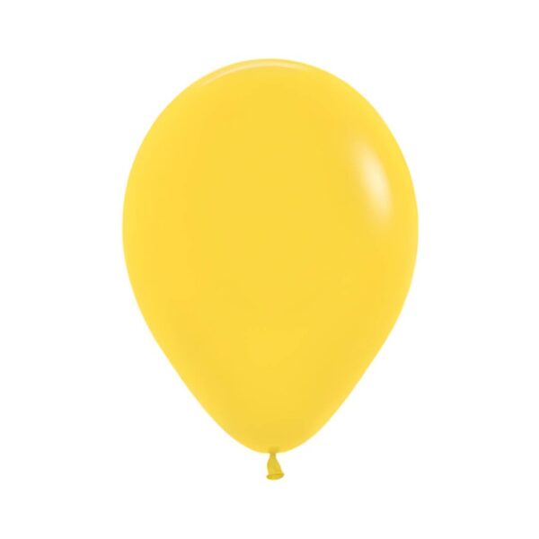 Globo N9 Amarillo (25 unid)