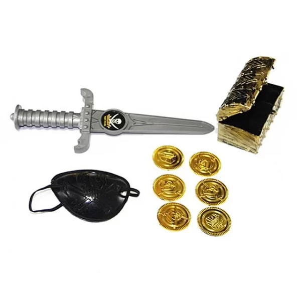 Set Cuchillo Pirata Y Accesorios-niños