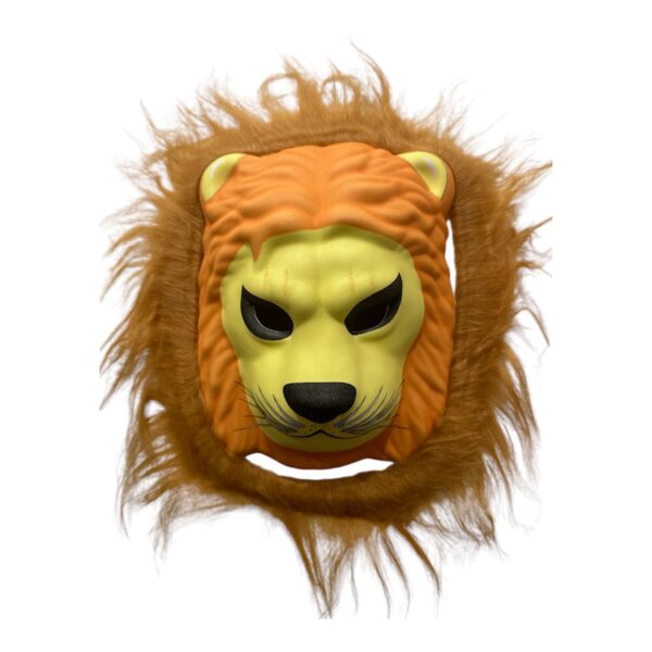 Máscara León c/Pelo -Goma Eva