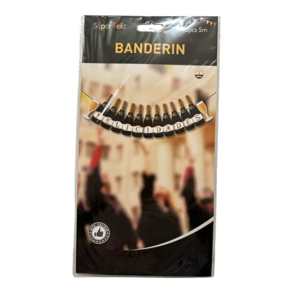 Banderín "Felicidades"