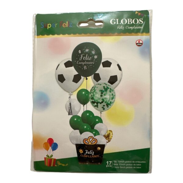 Set Globos Futbol