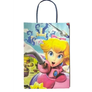 Bolsa papel Princesa Peach  22*32 cm