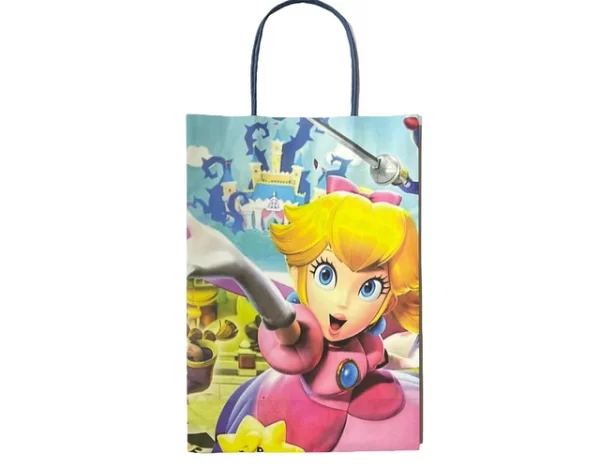 Bolsa papel Princesa Peach  22*32 cm